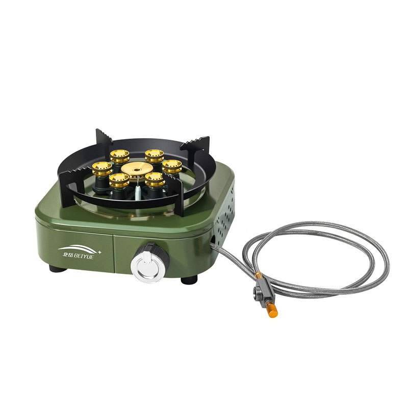 Outdoor Power 'Hose' - Fornello a gas da campeggio Beiyue