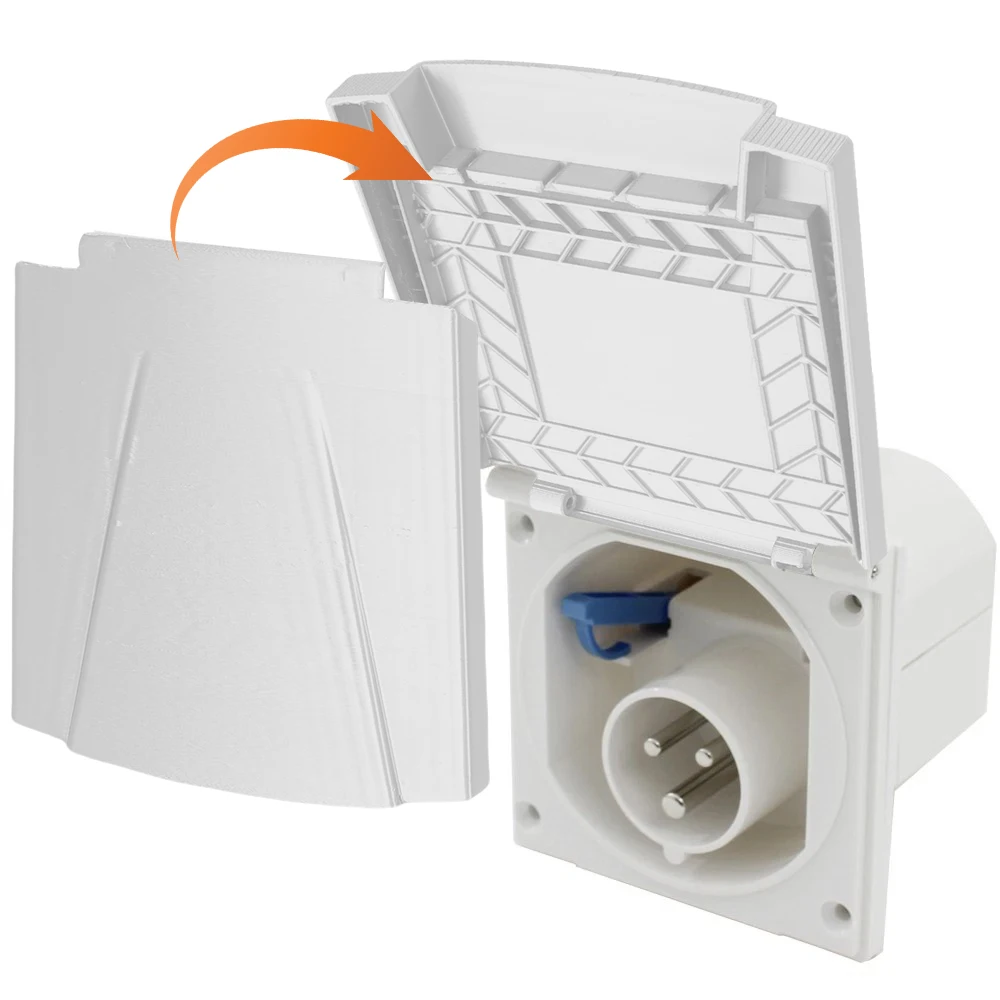Outdoor Power Point Cover - Sostituzione del coperchio del patta della