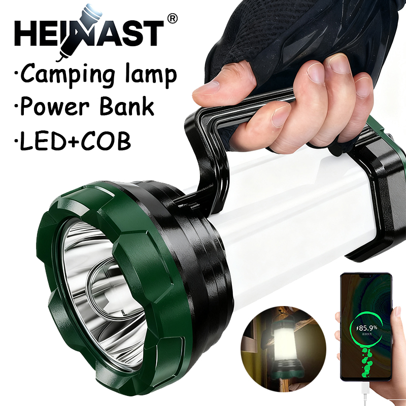 Outdoor Power Bank - Torcia portatile potente a LED con