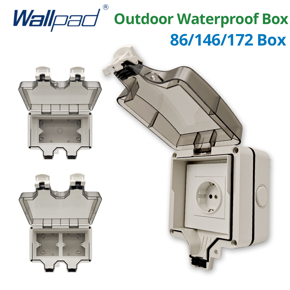 Outdoor Power Outlet - Wallpad IP66 Scatola esterna impermeabile antipolvere