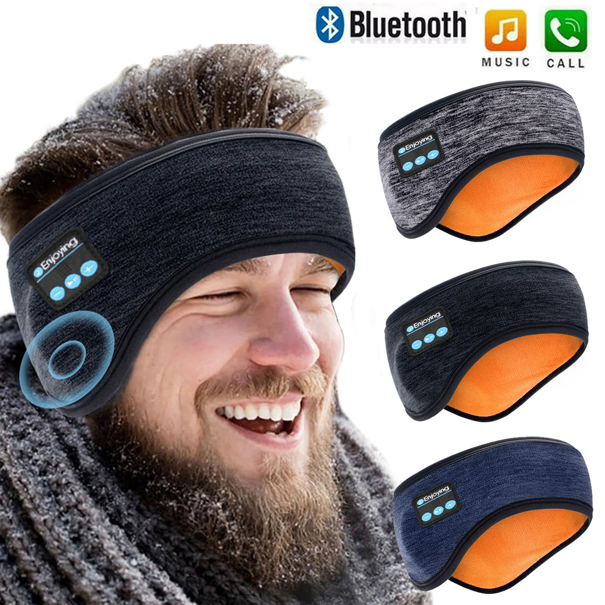 Outdoor Power Outlet Cover - Cuffie Bluetooth senza fili Fascia per