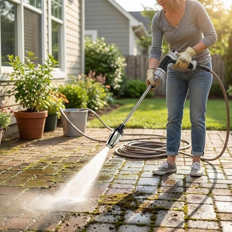 Outdoor Power 'Hose' - Idropulitrice universale per tubo da giardino