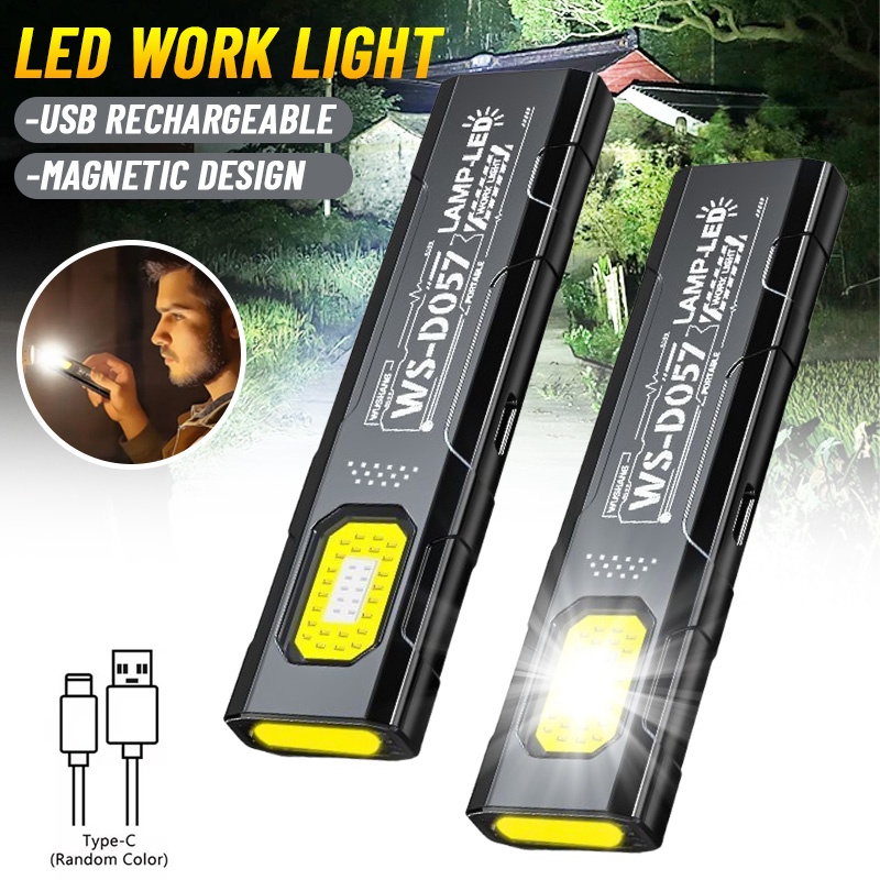 Outdoor Power Lights - Potente mini torcia di sicurezza lampeggiante,