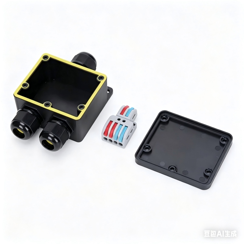 Outdoor Power Plug In - Scatola di Giunzione Impermeabile IP68 a