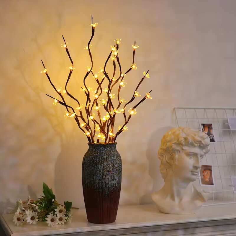 Outdoor Power Lights - 1/2 Pezzi Luci a Ramo di