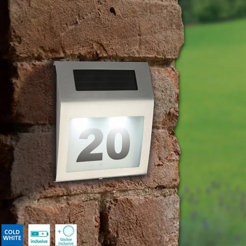Outdoor Power Number - Targa Personalizzata per Numero Civico in