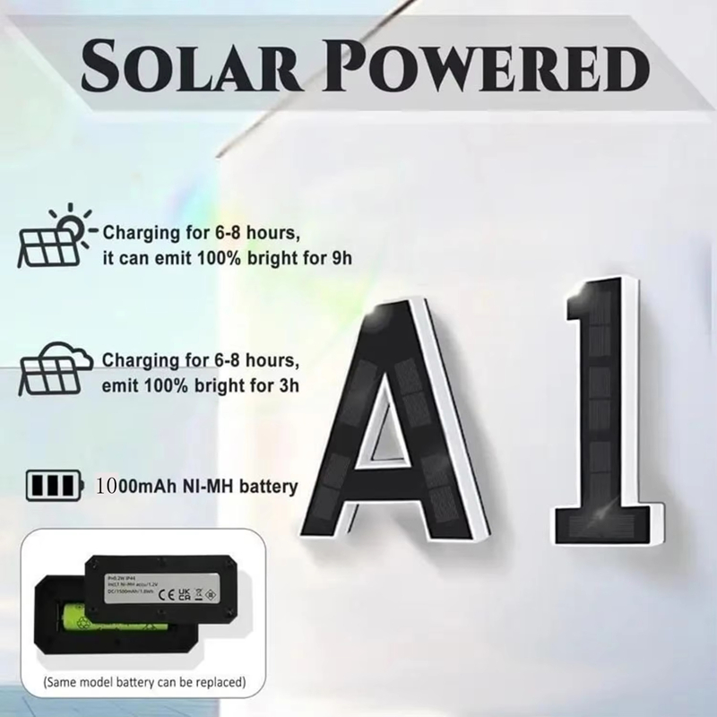 Luce per Numero Civico da Este - Outdoor Power Number recensione e prezzo