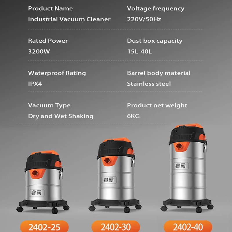25L/30L/40L In Acciaio Inox We - Wet Dry Vacuum Shop recensione e prezzo