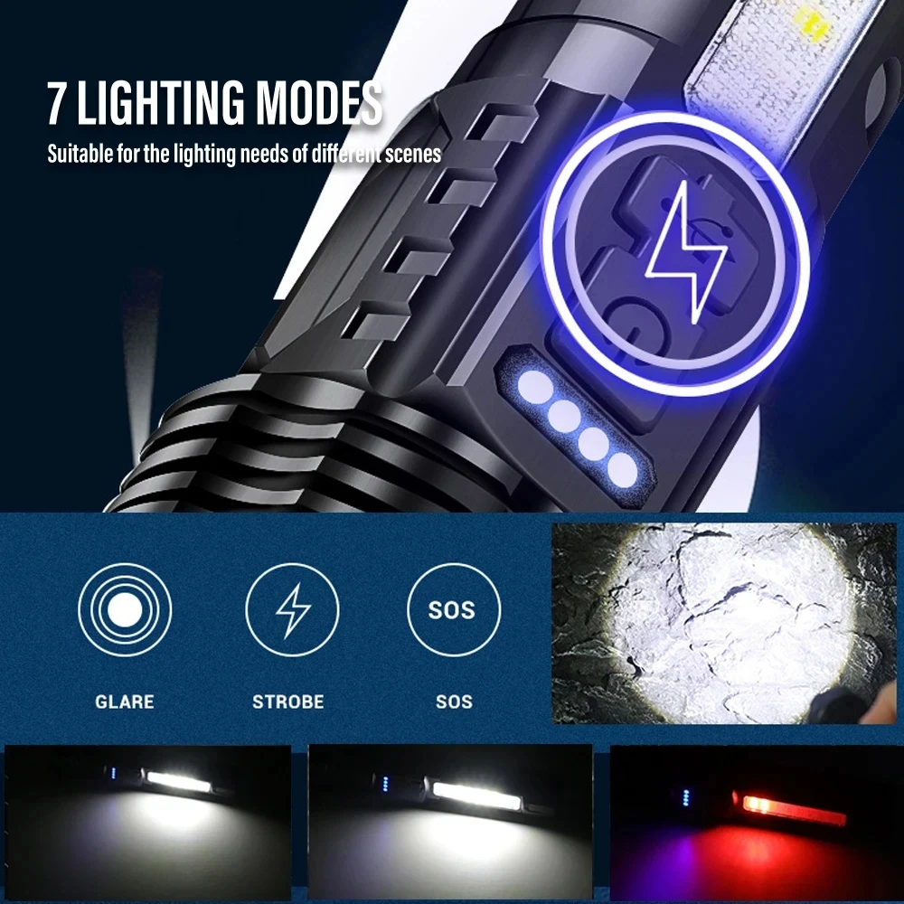 Potente torcia a LED ricaricab - Outdoor Power Lights recensione e prezzo