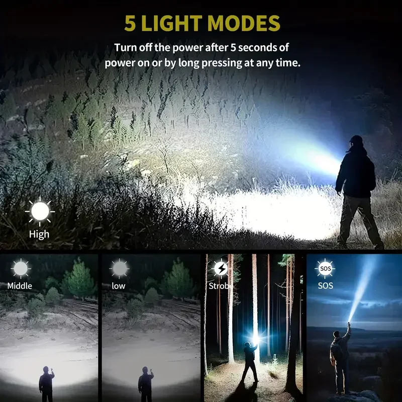 Torcia luminosa zoomabile con  - Outdoor Power Bank recensione e prezzo