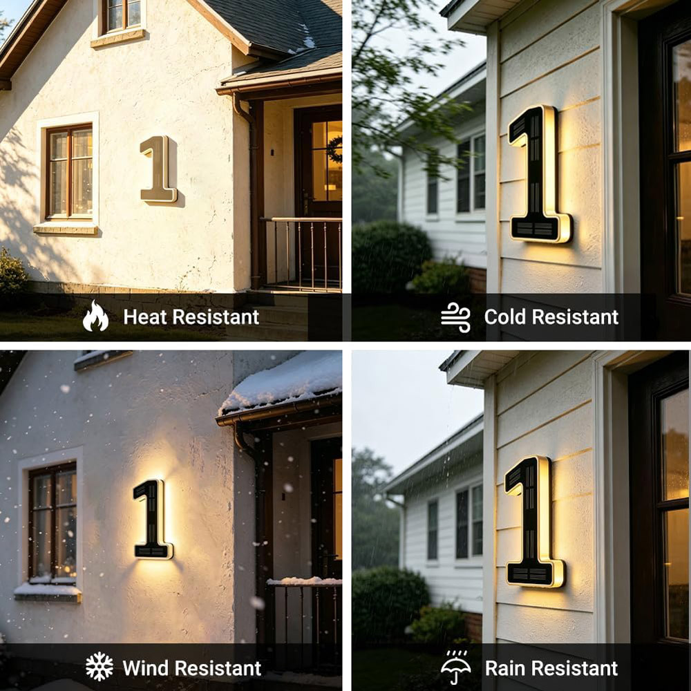Luce per Numero Civico da Este - Outdoor Power Number recensione e prezzo