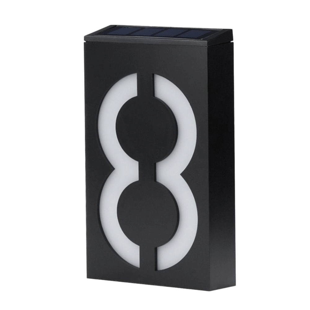 Luce Solare a LED per Numero C - Outdoor Power Number recensione e prezzo