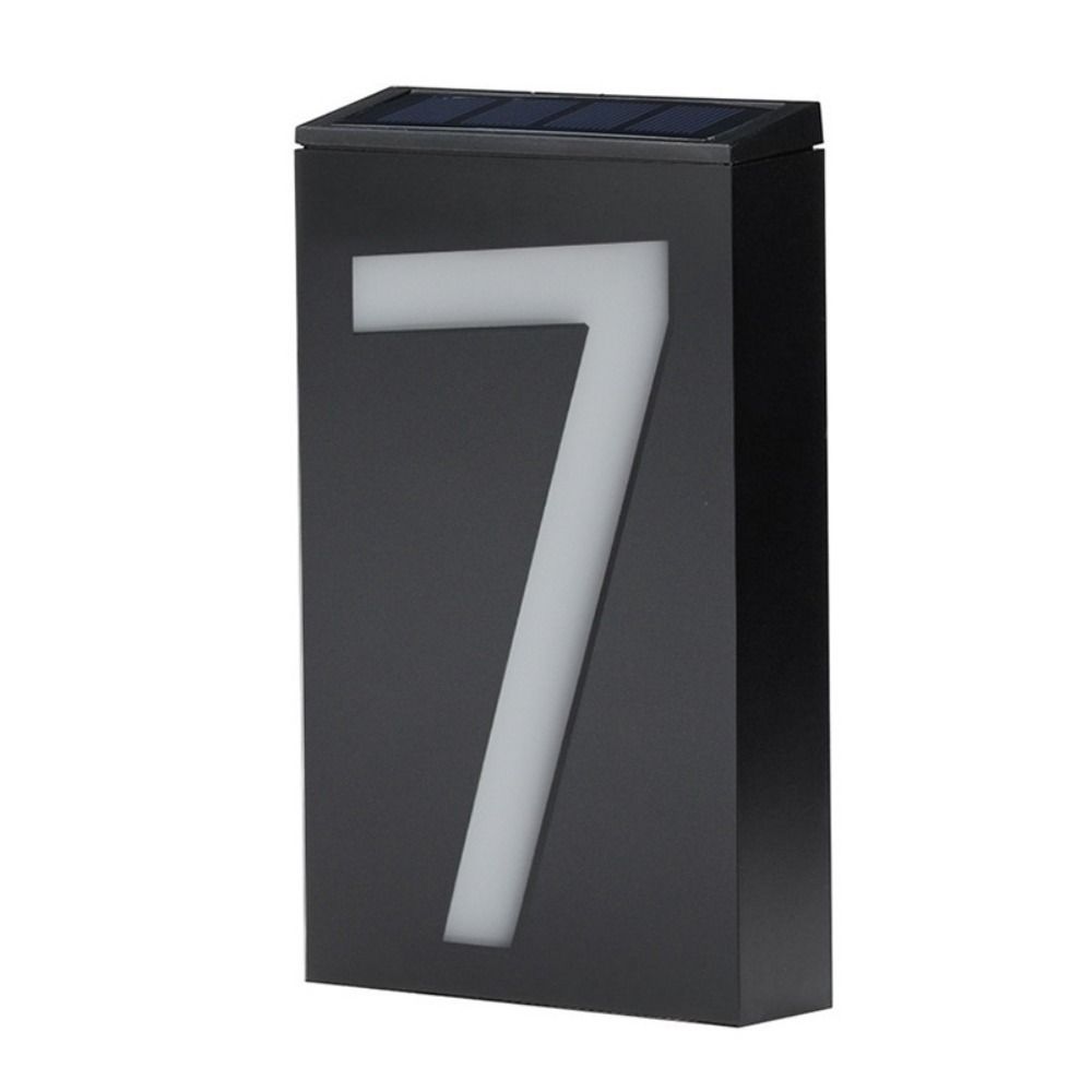 Luce Solare a LED per Numero C - Outdoor Power Number recensione e prezzo