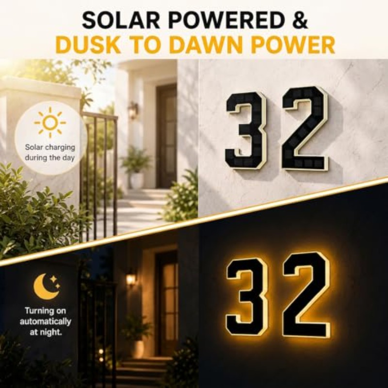 Luce LED per Numero Civico a E - Outdoor Power Number recensione e prezzo