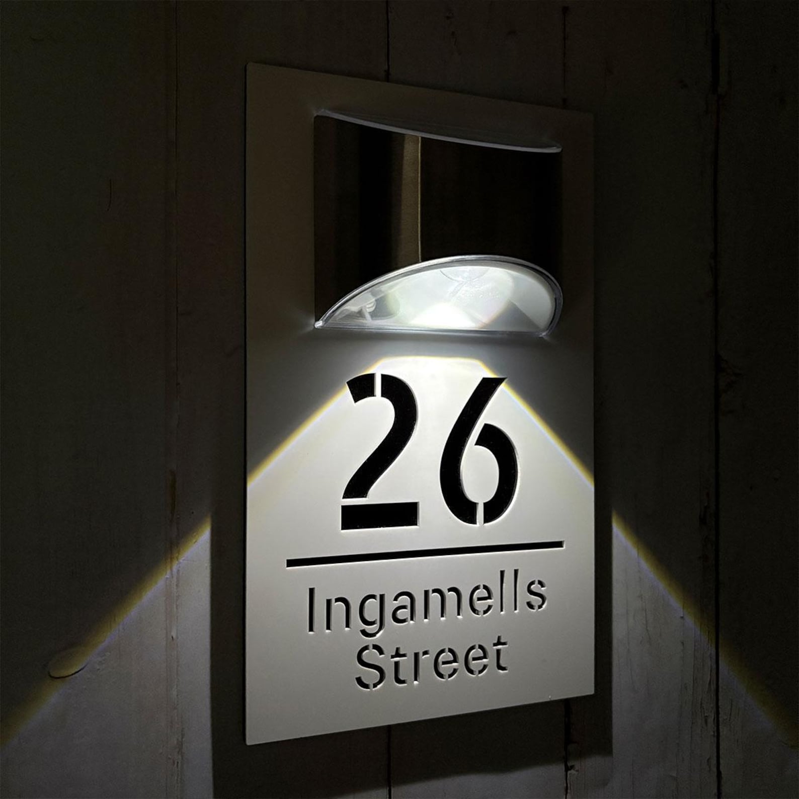 Targa per indirizzo LED person - Outdoor Power Number recensione e prezzo