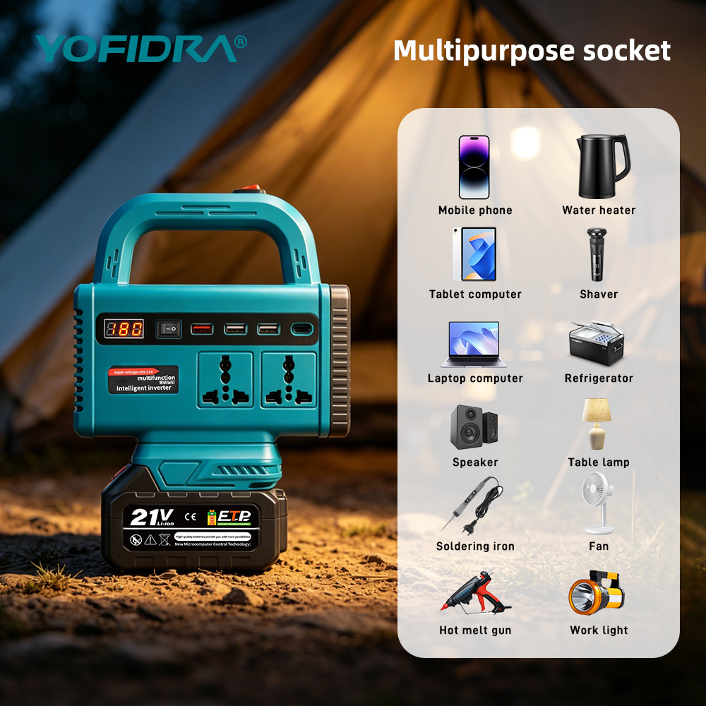 Inverter di potenza portatile  - Outdoor Power Outlet recensione e prezzo