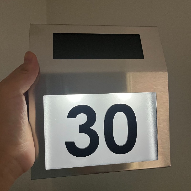 Targa Personalizzata per Numer - Outdoor Power Number recensione e prezzo