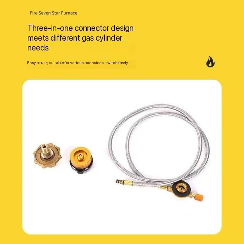 Fornello da campeggio a 7 core - Outdoor Power 'Hose' recensione e prezzo