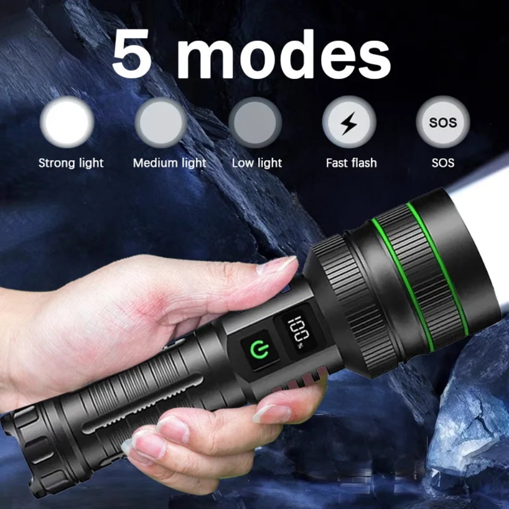 Potente torcia a LED zoomabile - Outdoor Power Lights recensione e prezzo