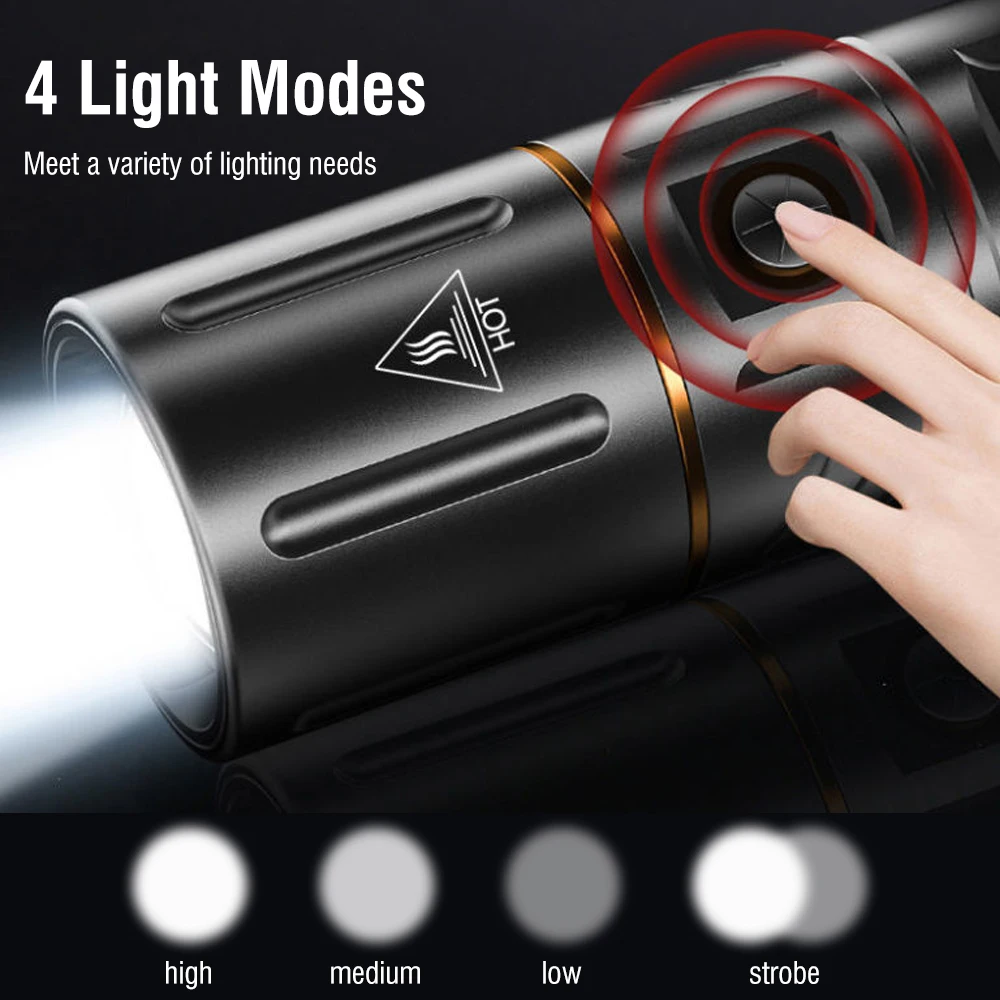 BORUiT Torcia LED Ultra Lumino - Outdoor Power Bank recensione e prezzo