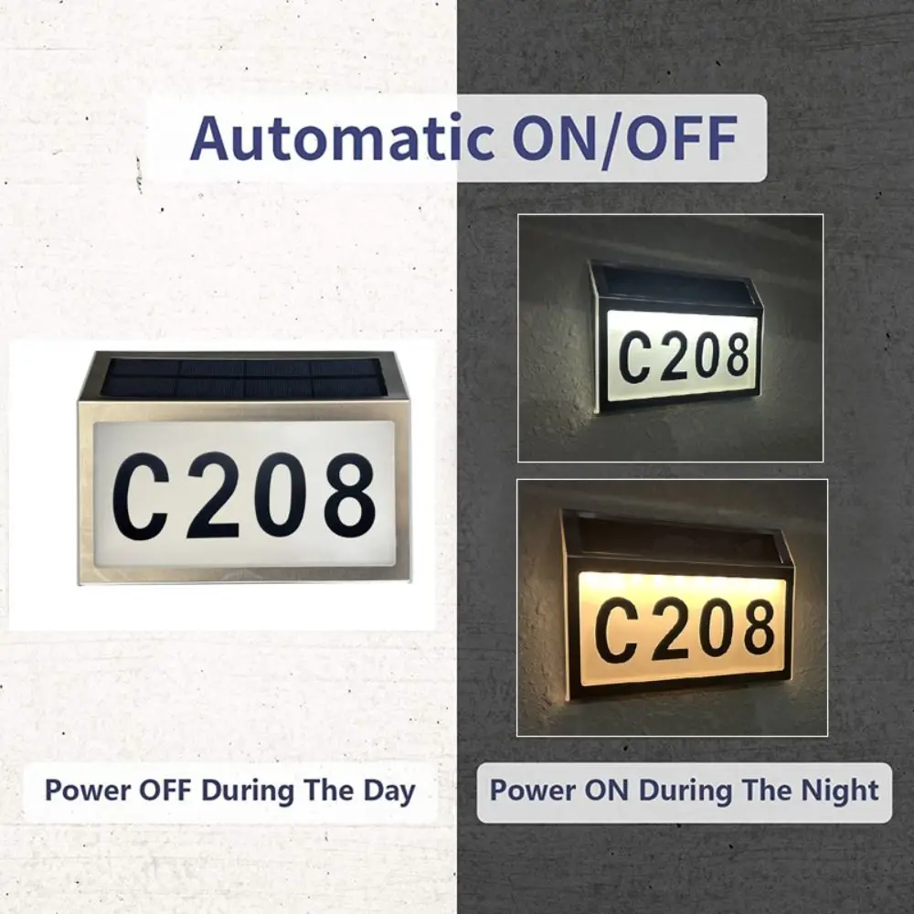 Numero Civico Solare a LED Fac - Outdoor Power Number recensione e prezzo
